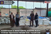 Monitoring Barang Bukti Titipan Kejaksaan Kab. Pasuruan