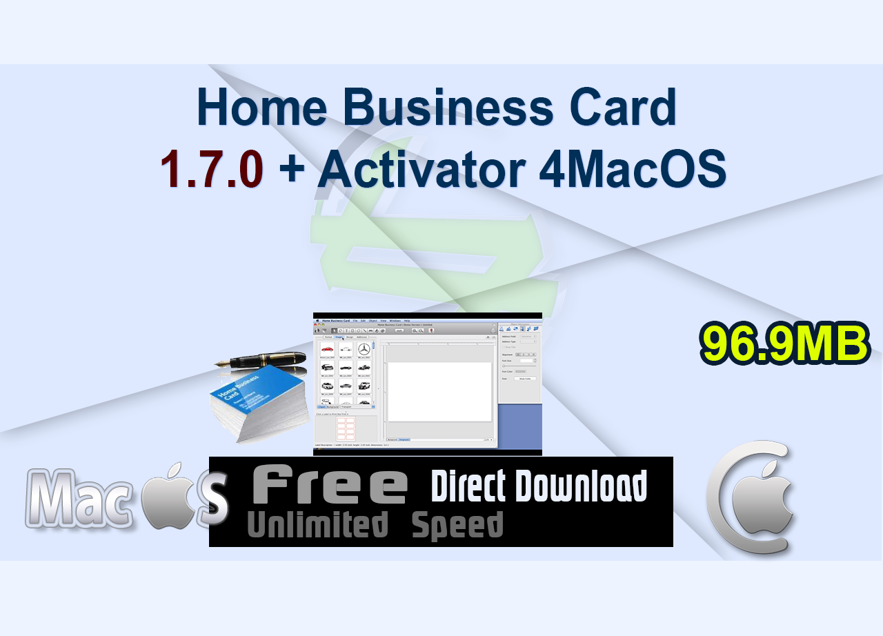 Home Business Card 1.7.0 + Activator 4MacOS