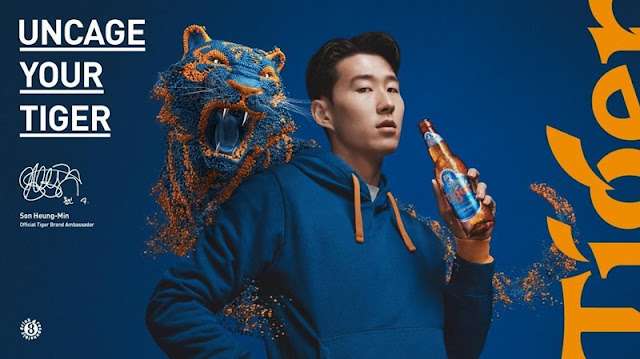 Tiger Beer Ambassador - Son Heung-Min, a football icon from South Korea