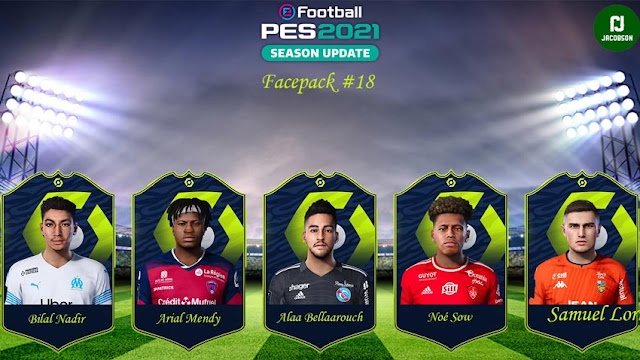 Facepack #18 For eFootball PES 2021