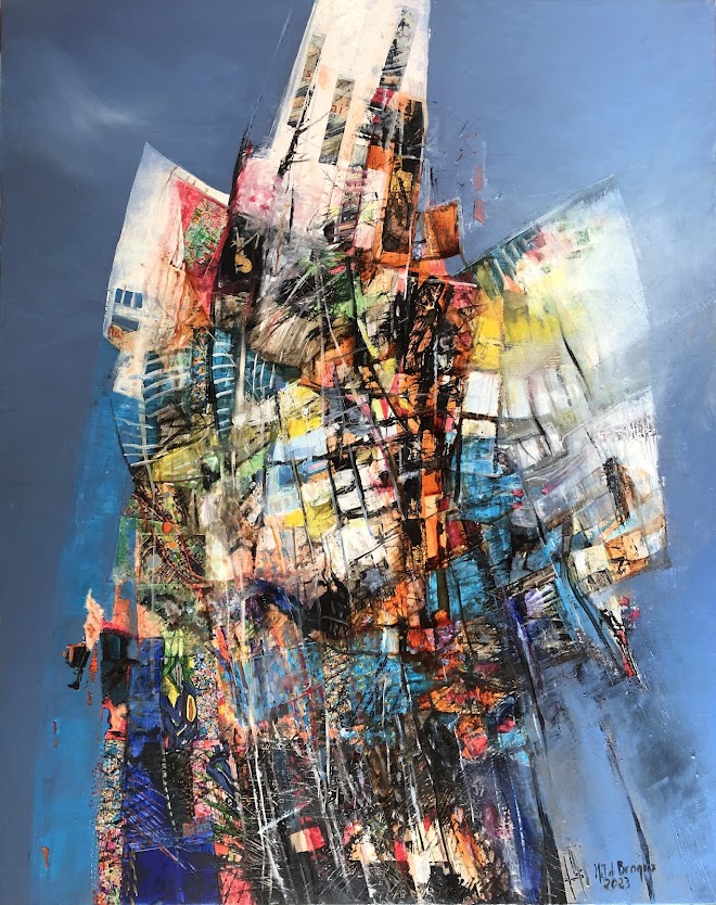 Babel 2023 - 92 x 73 cm