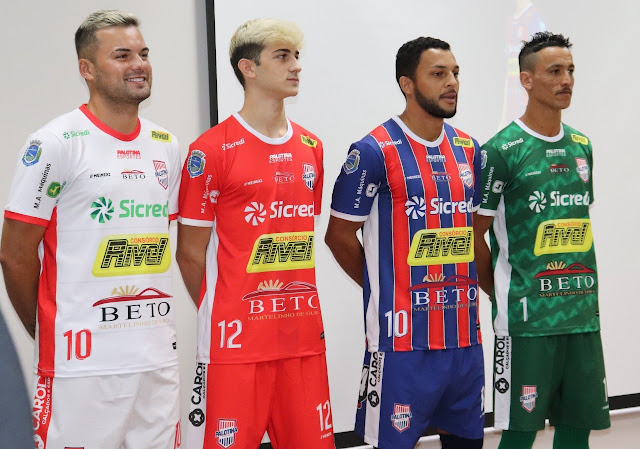 Apresentação do uniforme Palotina Futsal