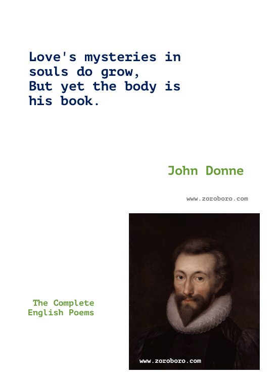 John Donne Quotes. John Donne Poems. John Donne Poetry, John Donne Books Quotes, John Donne English Poet