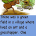 Moral Story ‣ The Ant and the Grasshopper