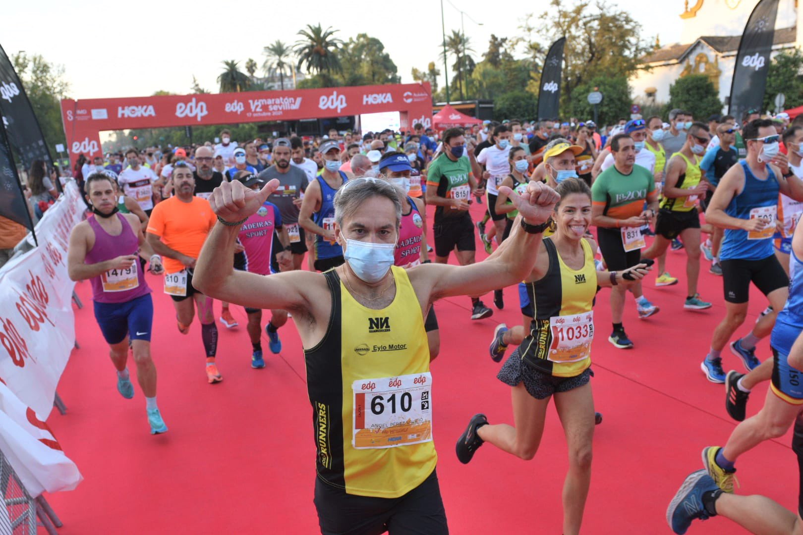 resultados media maratón sevilla