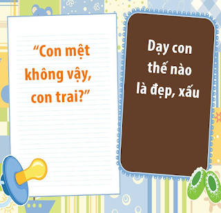 DẠY CON - Biết thế nào là đẹp - xấu