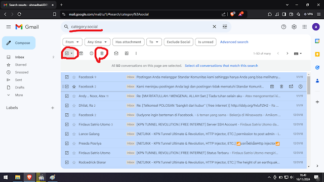 GMAIL KAMU PENUH TIDAK BISA LAGI MENGIRIM DAN MENERIMA EMAIL, SOLUSINYA BEGINI