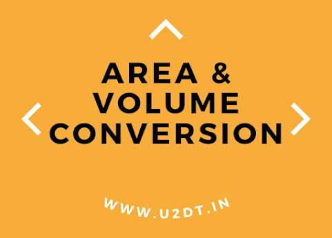 area conversion, area conversion factors, volume conversion, u2dt