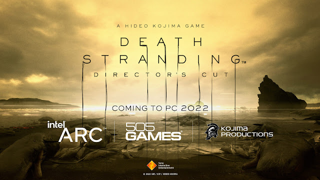 death stranding director's cut pc version epic games store steam post-apocalyptic action strand game xess technology intel ces 2022 press release 505 games kojima productions