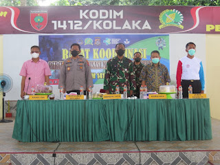 Sukseskan Imunisasi Merdeka Anak, Kodim Kolaka Gelar Rakor