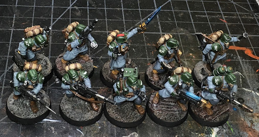 Kill Team Veteran Guardsmen Death Korps of Krieg WIP