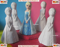 figurine ipsos de pictat elsa frozen