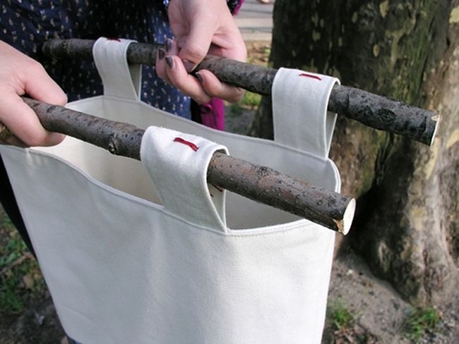 Branch Handle Tote Bag Tutorial
