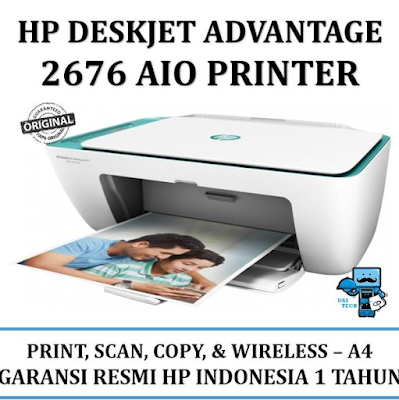 HP 2676 All in One Wifi Ink Advantage