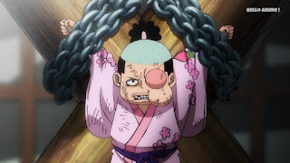 ワンピースアニメ ワノ国編 995話 ONE PIECE 光月モモの助 MOMONOSUKE CV.折笠愛