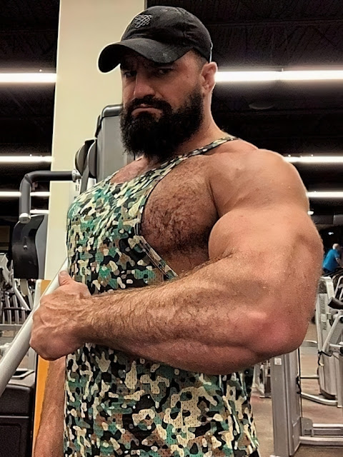 The Hairy Sexy Beast! - Big Muscle Chests Men