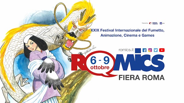 ROMICS Festival Internazionale del Fumetto, Animazione, Cinema e Games da giovedi 6 a domenica 9 ottobre Fiera Roma