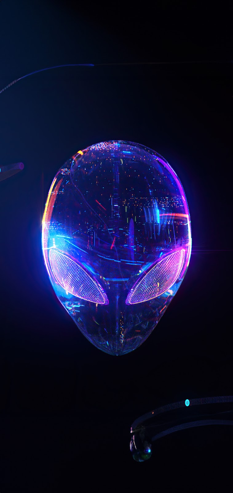 PHONE WALLPAPER HD - ALIENWARE LOGO

