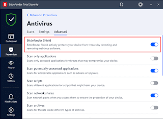 How to disable Bitdefender temporarily or permanently