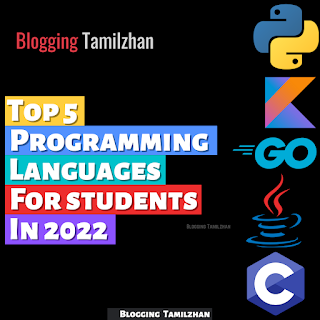 Top 5 programming languages for students in 2022