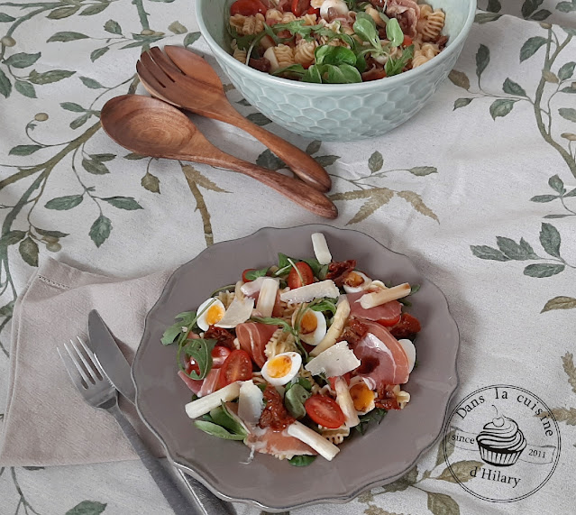 Salade gourmande aux accents d'Italie - Dans la cuisine d'Hilary