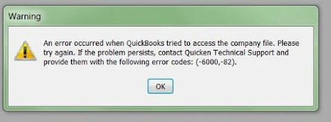 QuickBooks Error 6000 82