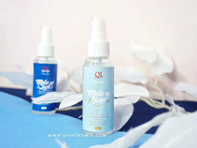 Review ql cosmetic make up base Spray