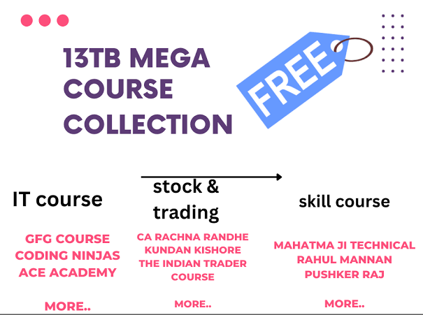 [ 13TB MEGA ] 5000+ PAID COURSES LEAKED ⭐️ WORTH $50,000+ ⭐️ TERABYTES OF KNOWLEDGE