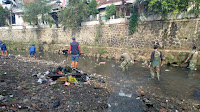 Dansub 05 Sektot 22, Peltu Seno : Nunggu Kesadaran Warga Untuk Sungai Bersih dan Sehat