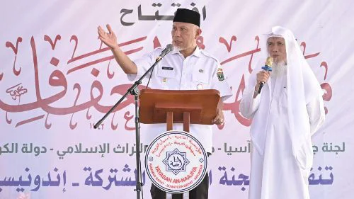 Reresmikan Pesantren Ma'had Al Afaf, Gubernur Mahyeldi: Buah Manis Dari Kerjasama Pemprov Sumbar dengan Pemerintah Kuwait