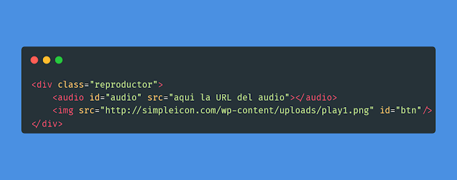 reproductor mp3 en html javascript