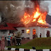 Gedung Diskominfo dan Kantor Inspektorat Natuna Terbakar 