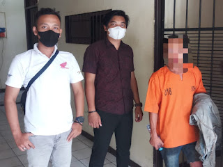 Full of Dramatic, Motorcycle Thief in Sekadau has been arrested.