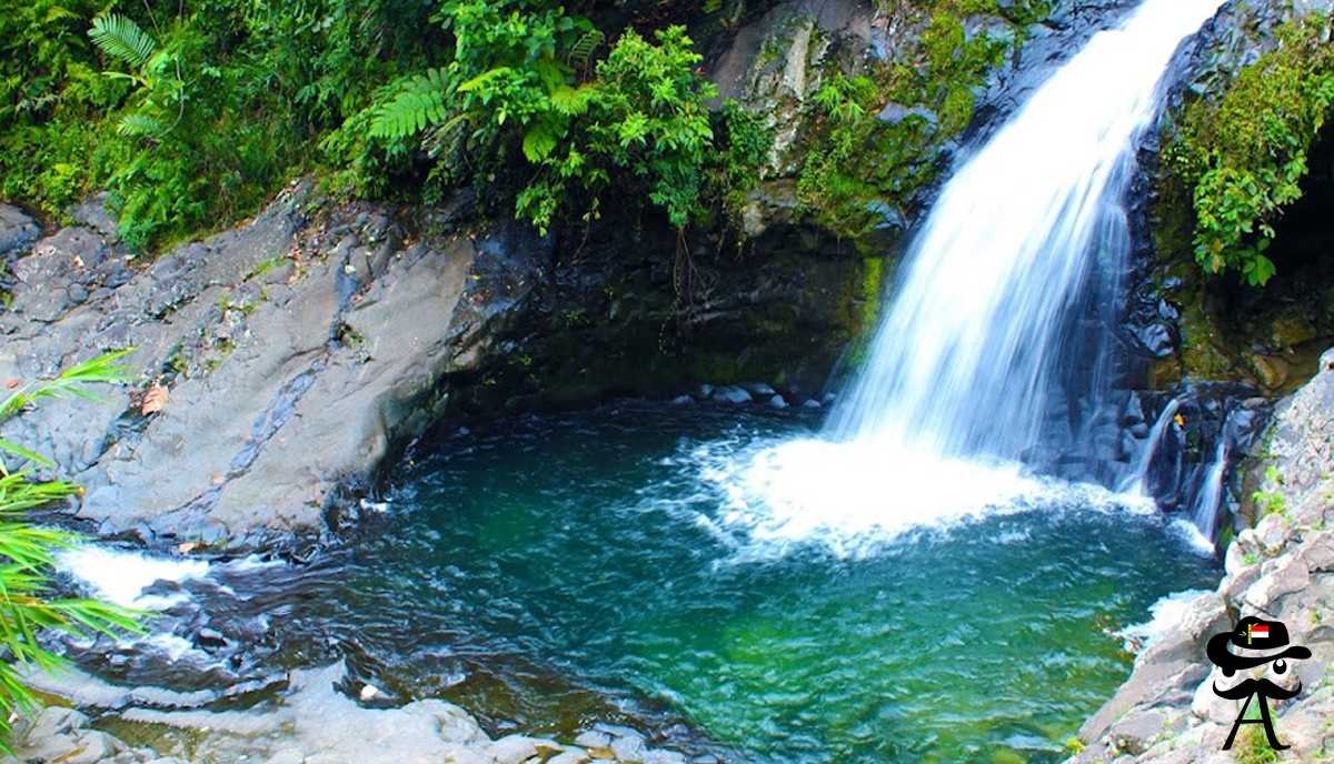 The beauty of Lubuak Bulan Waterfall