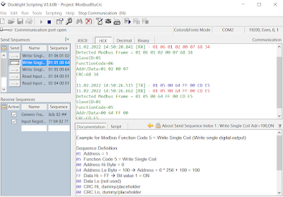 Docklight Scripting V2.4.0B on Windows 10