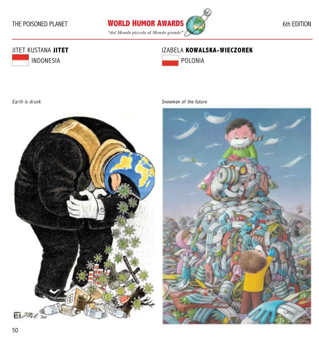 Egypt Cartoon .. Catalog of the 6th World Humor Awards in Italy