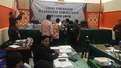 Teuku Okta Randa, Hadiri Sidang Pembuktian Tuntutan Penggelembungan Suara di Bawaslu Aceh