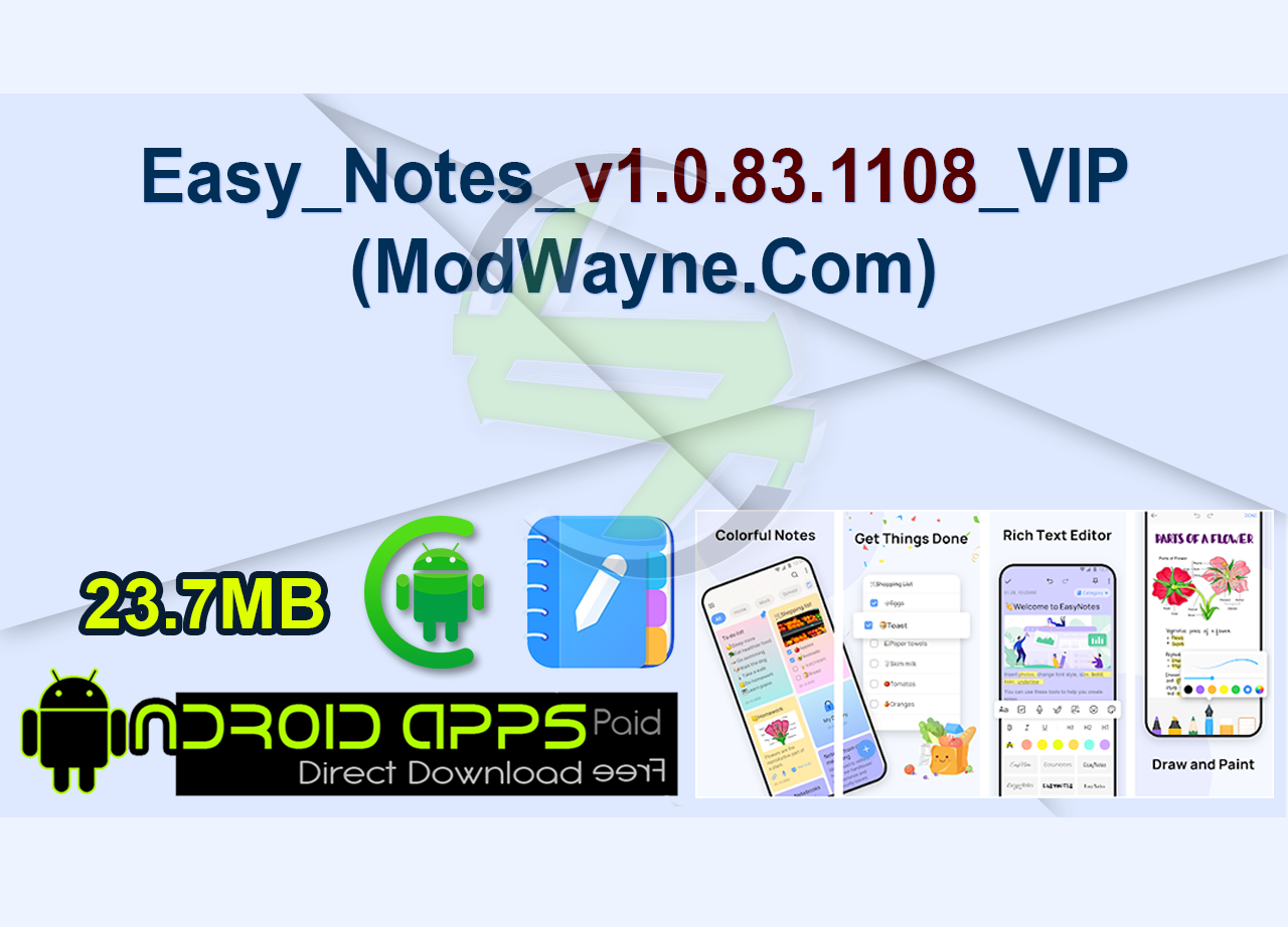 Easy Notes v1.0.83.1108 VIP