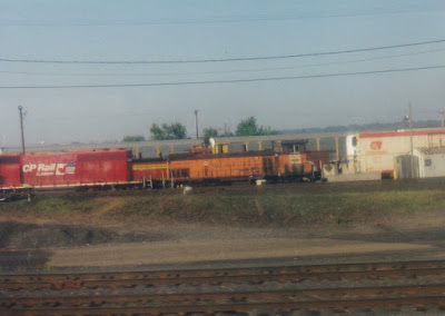 Soo Line MP15AC #1548 at Minneapolis, Minnesota on September 7, 2002