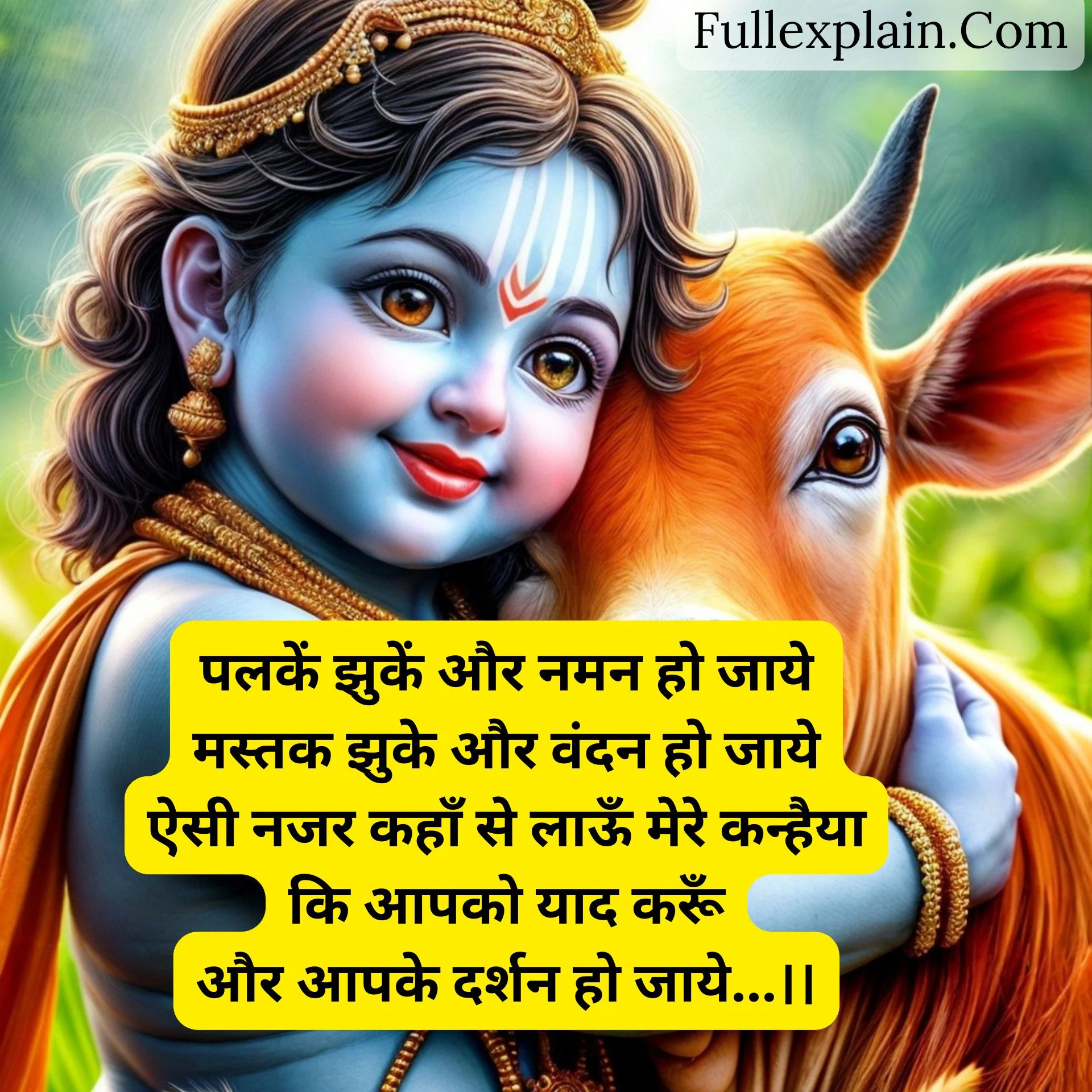 Best Krishna Shayari Hindi