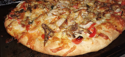 Snoek and Mackerel Pizza