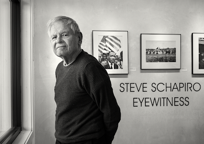 photographer  Steve Schapiro in Monroe Gallery, Santa Fe