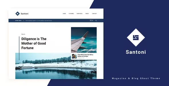 Best Blog and Magazine Ghost Theme
