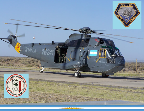 50 años del arribo de los primeros Sea King a la Armada Argentina