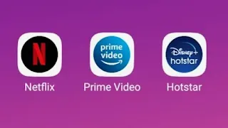 Netflix, Amazon prime ও Hotstar