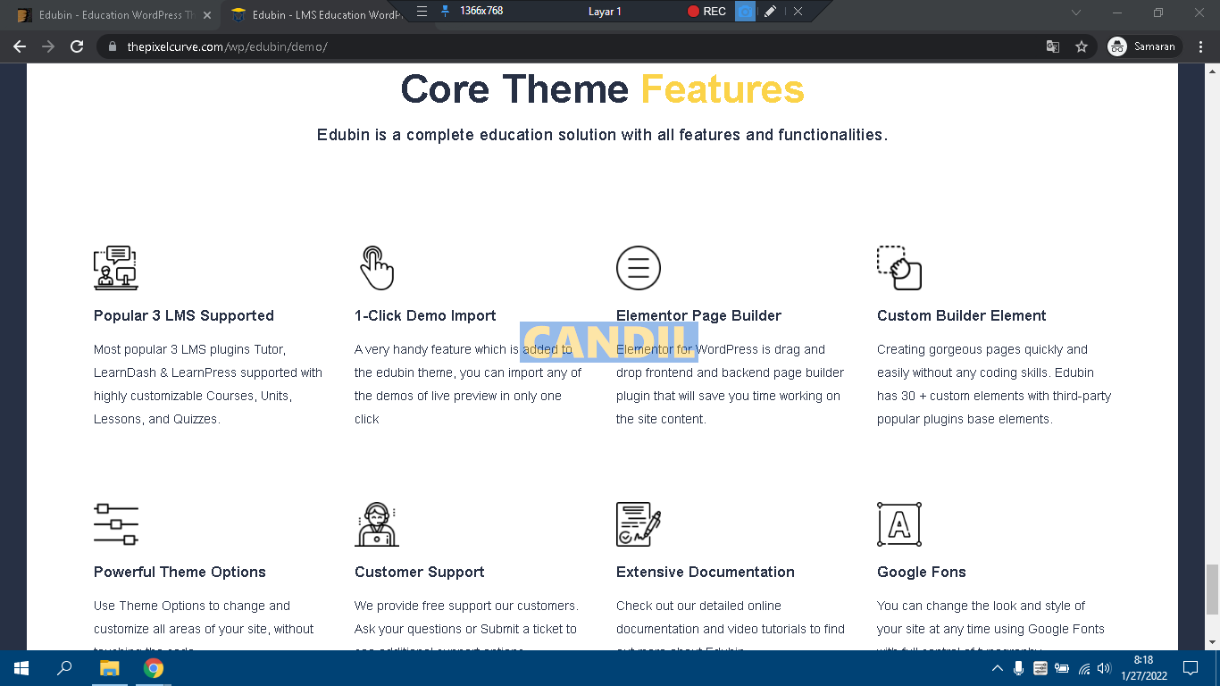 Education WordPress Theme - Edubin