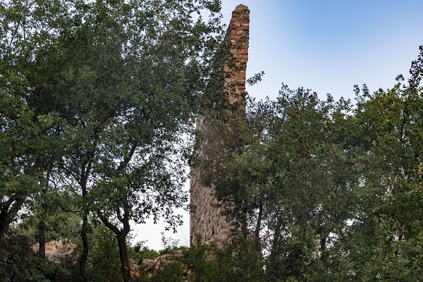 muro del castillo antiguo de Canals