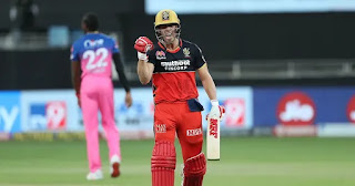AB de Villiers 55* vs Rajasthan Royals Highlights