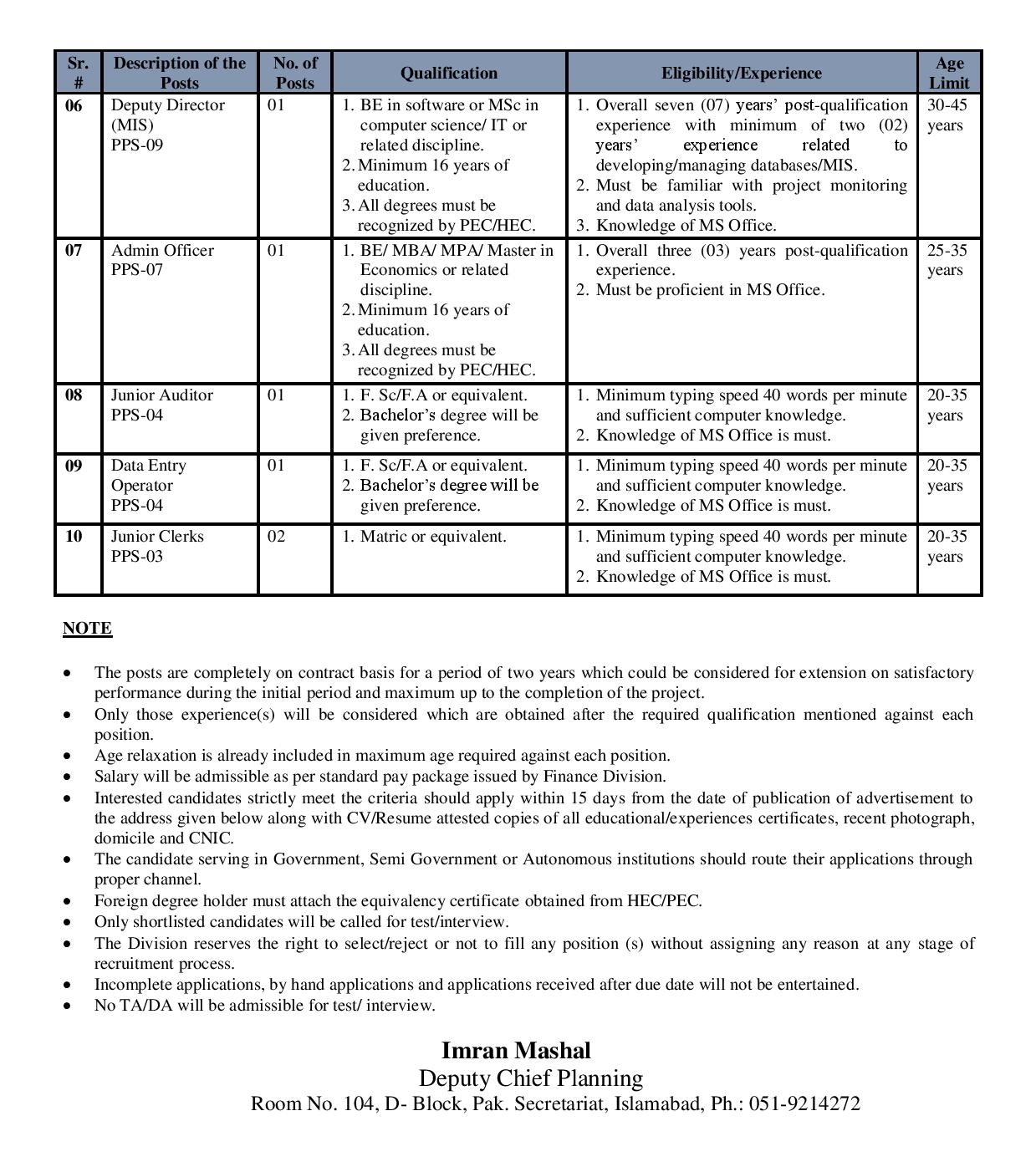 Ministry of Railways Railway Board Jobs 2021 – Download Application Form