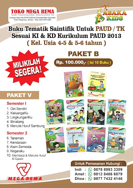 buku paud , buku paud 2022, buku paud tematik, buku paud kemendikbud 2022, buku paud k13 TEMATIK, buku paud erlangga, buku paud asaka prima, buku paud kurikulum 2013 isi buku paud k13, jual buku paud tematik, toko buku paud, buku paud terbaru 2022, buku paud tematik 2022